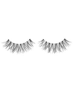 A single pair of Ardell Wispies showing its signature wispies style with crisscross, feathering, and curl