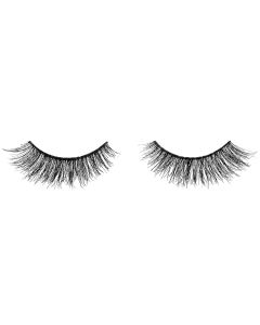 A pair of Ardell Double Up Demi Wispies showing its full volume, medium length lashes