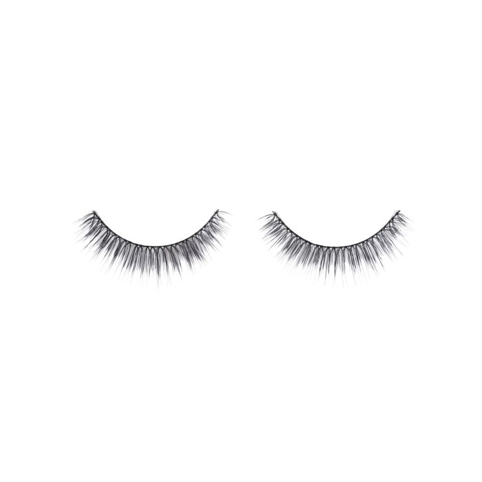 Pair of hand-weaved Ardell Soft Touch 154 false lashes side by side featuring a rounded lash style