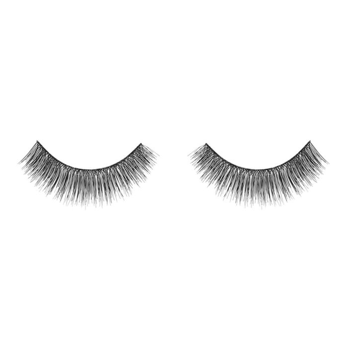 A single pair of Ardell Double Up Lash 208 showing its medium volume, long length & rounded lash style