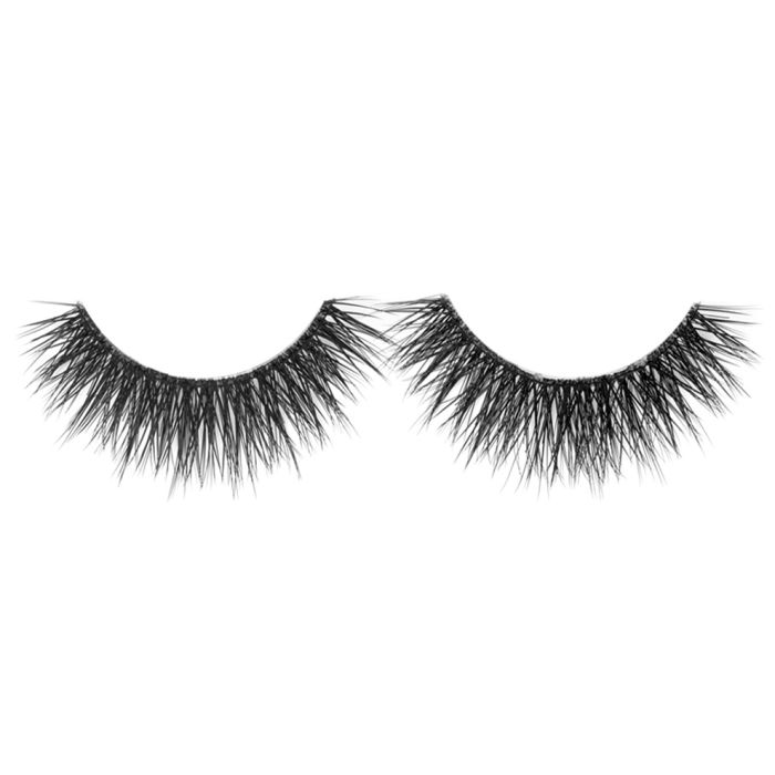 A Single pair of Ardell Mega Volume 252 faux lash for the right and left eye featuring criss-cross style lash fibers