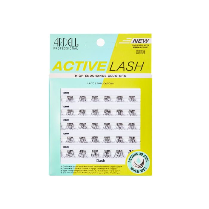 Front packaging of Ardell Active Lash Clusters  Dash 40 Pc