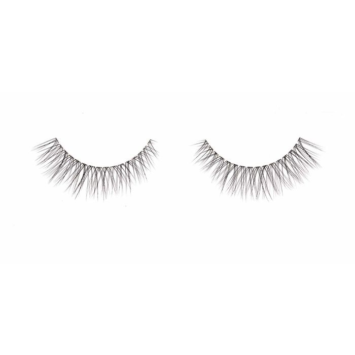 Pair of Ardell Lift Effect 740 false lashes side by side featuring slightly flared lash fibers with upswept contours