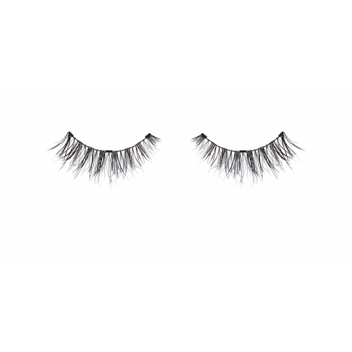 A pair of Ardell Naked Lashes 424 false lashes for the left & right eyes isolated on white color background