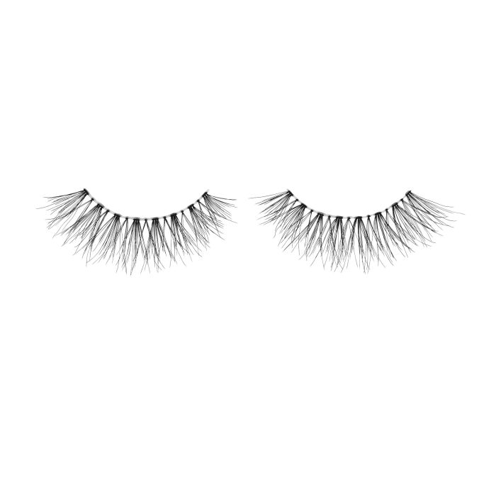 Pair of Ardell Naked Lash 422 false lashes side by side featuring longer corner lash fibers
