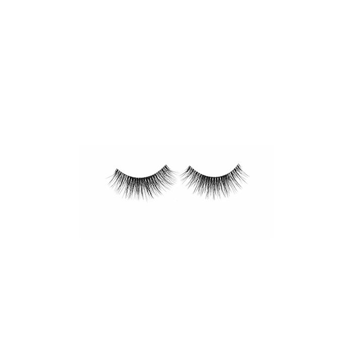 Pair of Ardell Lash Contour 372 Eye-Enhancing false lashes side by side showing its symmetrical round lash style
