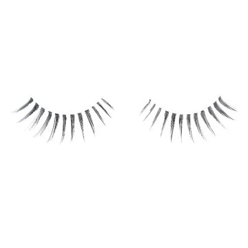 1 set of Ardell Natural 104 false lashes side-by-side featuring clustered lash fibers