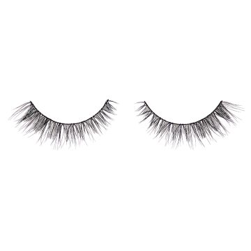 Pair of Ardell Natural 174 faux lashes side by side featuring clustered lash fibers