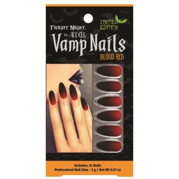 VAMP NAILS BLOOD RED