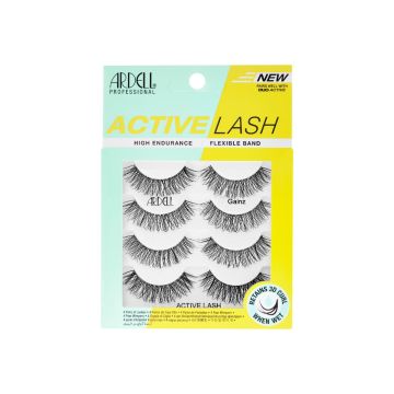 front side of packaging for Ardell Active Lash Gainz 4 Pack
