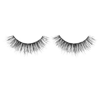 Ardell Naked Lashes 431 with a rounded silhouette multi-layered fibers in medium length and volume