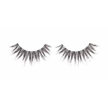 A single pair of Ardell Textureyes Lash 579 showing  its medium volume, long length & overlapping lengths