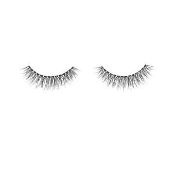 Pair of Ardell Naked Lash 420 false lashes side by side featuring clustered lash fibers