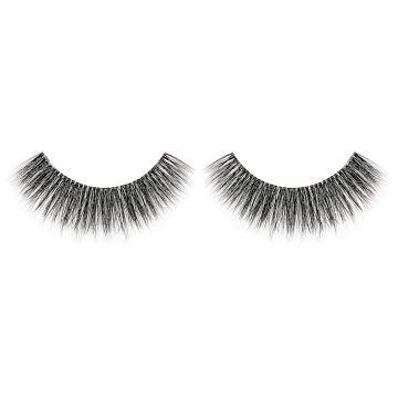Pair of Ardell Mega Volume 256 upper false lashes side by side featuring clustered lash fibers
