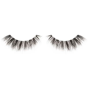 Pair of Ardell Mega Volume 257 multi-layered flared false lashes featuring NEVER FLAT Curl Technology