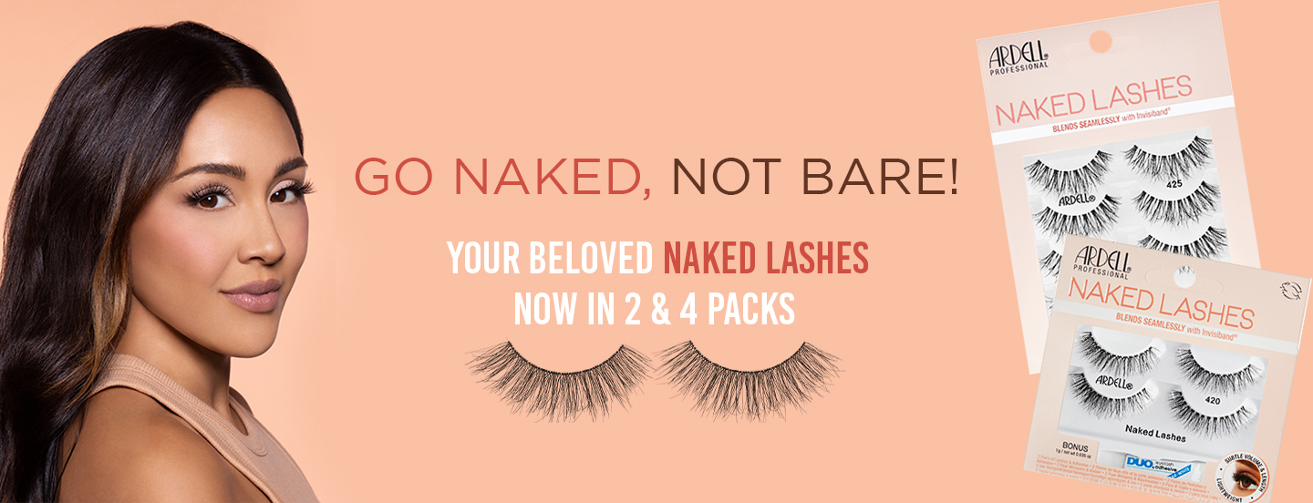 Naked Lashes collection banner